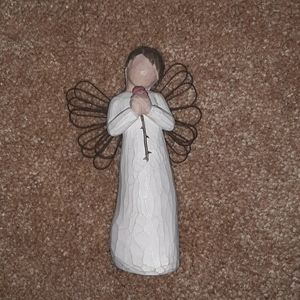 Loving angel by willow tree